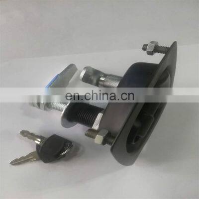 MS858C-3 Black Powder Coated Steel Trailer/ Vehicle Truck T Bar Handle Toolbox Panel Locks photo-4