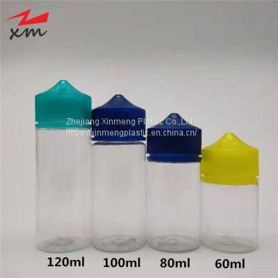 Oil Squeeze E-liquid V3 Chilproof Bottle Colorful Childproof Cap 10ml 15ml 30ml 60ml 80ml 100ml 120ml Squeeze Juice Plastic Vape Bottle photo-2