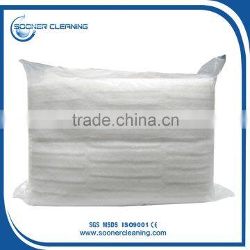 [soonerclean] White Color Embossed/Plain Germany Nonwoven Static 100% Polyester Floor Wipe/Wipes photo-3