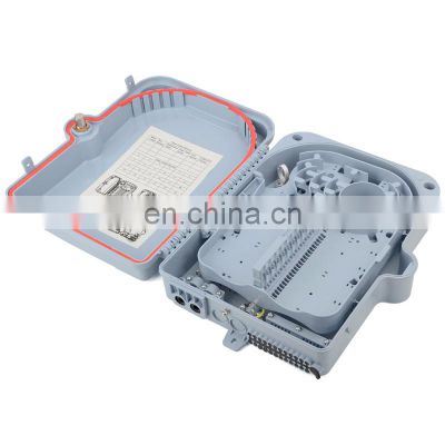 24 Core ABS PC fiber optic terminal junction box fiber distribution box nap 16/24 core terminal fdb fiber box