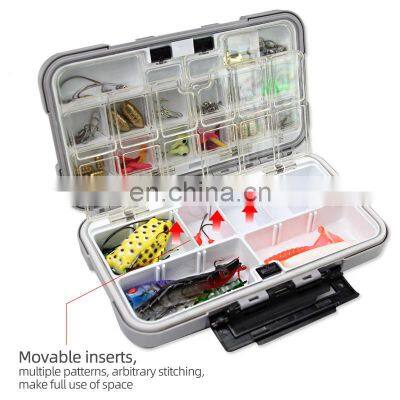 Factory price multifunction fishing tackle boxes Organizer Tackle Trays Parts Box