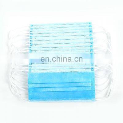 Disposable surgical face mask 3ply PPE BFE 99% 3 Ply medical disposable face mask