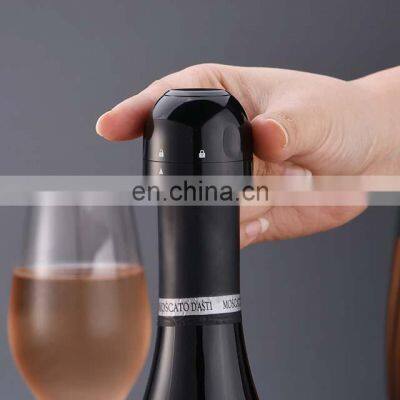 100pcs Custom Logo Amazon Top Seller Wine Accessories Mini Vacuum Champagne Stopper Wine Bottle Stopper