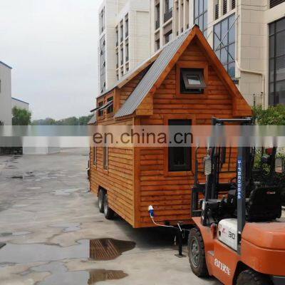 China Mobile Trailer House Container Office Container House on Wheels Prefab photo-3