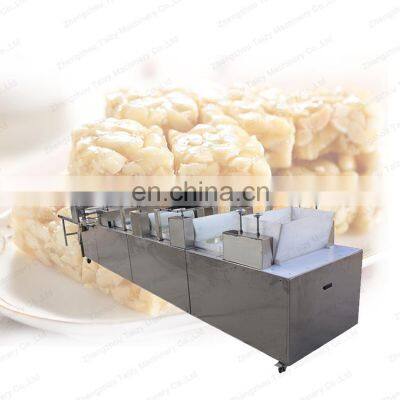 Peanut Candy Molding Cereal Energy Bar Making Nougat Cutting Machine