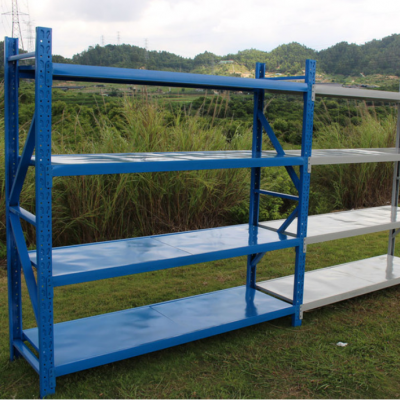 300kg~500kg Per Layer Load Ability Medium Duty Industrial Shelves