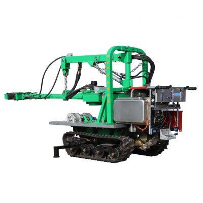 Crawler Type pecan Shaker Harvesting Machine