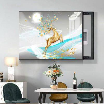 Newest Abstract Oil Painting for Living Room Decoration 05