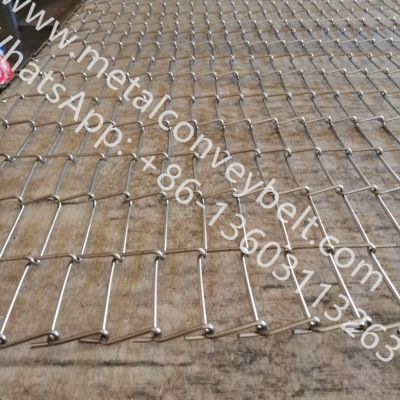 Flat Flex Wire Mesh Conveyor Belt for Pizzas