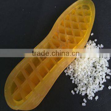 colorful tpr material for plastic shoes sole