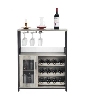 Living room wine display cabinet locker