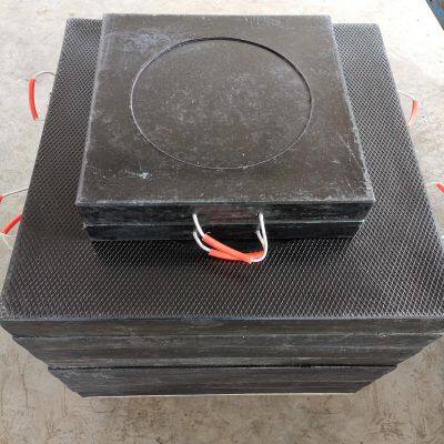 HDPE Temporary Outrigr Pads Recycled Plastic Crane Leg Support Sheets for Caravan Trailer Recycled Plastic Sheets photo-3
