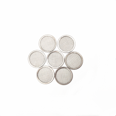 Customized Shape Stainless Steel Woven Wire Mesh Filter Disc For Liquid Filtration