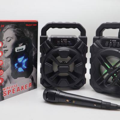 Portable FM Radio AUX Audio Voice Recording for Teachers Instructor Handheld RGB Speaker photo-5