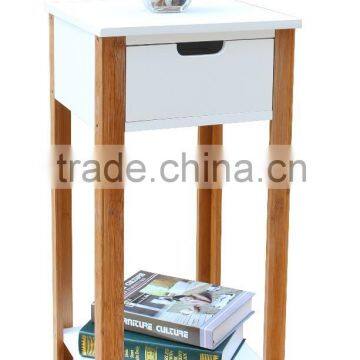 New Style Living Room Flower Display Rack with 1 Drawer 1 Shelf