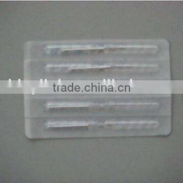 Gold Plated Handle Acupuncture Needles With Tube CE & ISO