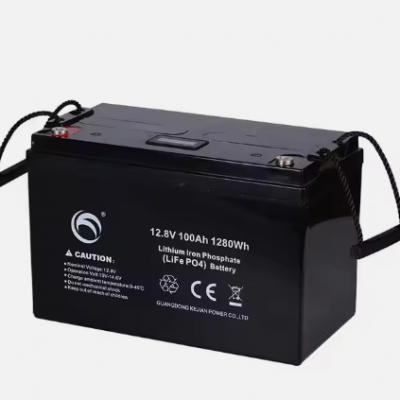 Lifepo4 Lithium Iron PhosphateLiFePO4 12V 100AH UPS Deep Cycle  Solar Storage