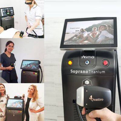 Light Skin Fine Hair Removal Machine With Android System 15.6 Inch Touch Screen Diode Laser 755 808 1064nm Hair Removal Machine photo-6