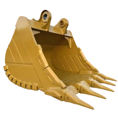 Оптовая продажа ковшей для горных экскаваторов, подходящих для машин Caterpillar (экскаваторы CAT345 и CAT349). Прочный ковш для горных работ. photo-3