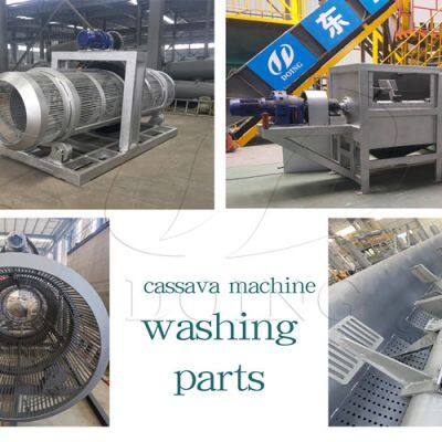 Fufu Making Machine Cassava to Fufu Processing Line With Cassava Peeler, Grater, Presser, Dryer