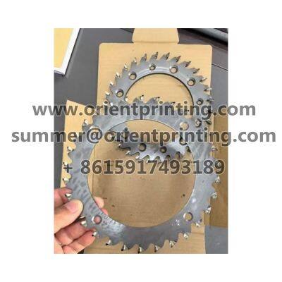 Good Quality165*115mm M164404-12 30 Teeth Blade M16440412 for Horizon PUR Machine Spare Parts
