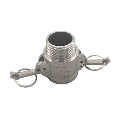 Stainless Steel Quick Connector Type b, Cast for Engineering Vehicles and Tank Trucks, Quick Installation and Connection Ferrule Threaded Connector for Pipelines photo-4
