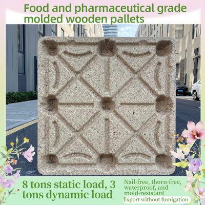 Export-Grade Molded Wood Pallet (Fumigation-Free) — ISPM 15 Certified — 4-Way Entry photo-2