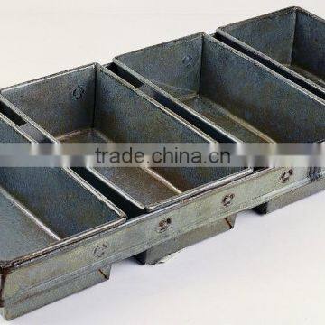 Food Grade for Christmas Baguette Tray 10-straps Bread Baking Dishes&pans Aluminium Bread Bowl Pan photo-4