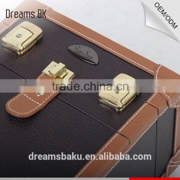 Hot Sale PVC Portable Beauty Bag With Mirror & Tray, PVC Cosmetic Makeup Display Case photo-6