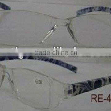 rimless fashion reading glasses