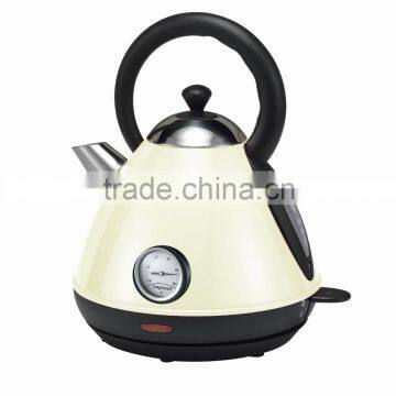 1.7L Electric kettle with thermometer and boil dry protection