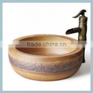 China Sanitary Ware Innovative Product hand painted ceramic vanity sink home depot