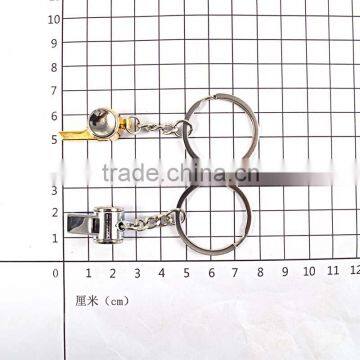 China Custom Stainless Steel Silver Jewelry Whistle Keychain photo-4