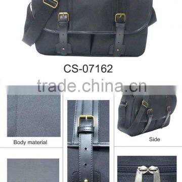 High quality hot sale special fashion Trendy mens Shoulder Bag black nylon factory price