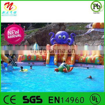 summer clearance water park fun land outdoor inflatable water park design