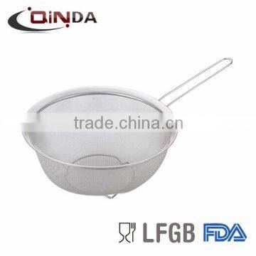 Stainless steel colander