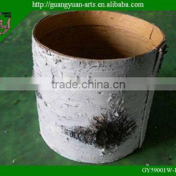 natural wood flower pot decorative flower planters