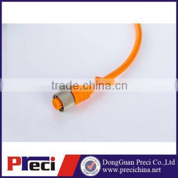 Assemble Straight M12 4pin Cable Connector photo-4