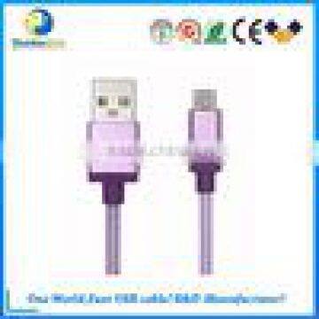 Remax New Design Fabric Braided USB Data Cable 2.1A for Micro photo-3