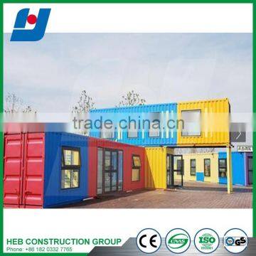 Construction industrial steel structure sports hall container huose