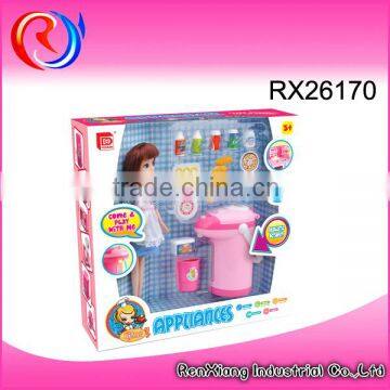 Plastic Funny Kitchen Set for Kids Food Fake