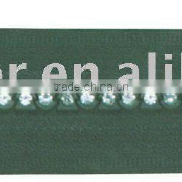 4# Multi-Color Rhinestone zipper (o/e)