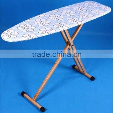 Bamboo Ironing Board with Plastic Ironing Table