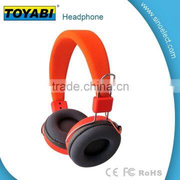 Music stereo Headphone with Micro headset cheapest Headphone red color