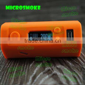 Wholesale price Reuleaux RX200 TC Mod silicone case/skin,With 200W Chip reuleaux RX 200 tc mod silicone sleeve/cover/enclosure