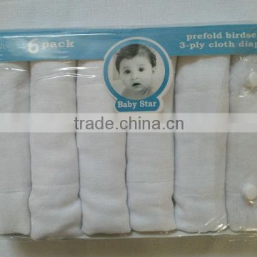 Bleaching diapers