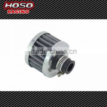 12MM Round Silver Air Intake Filter