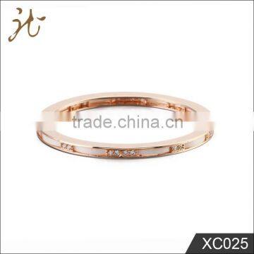 Fashion newest rose gold finger rings hot sale