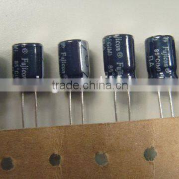 electrolytic capacitor 4.7uf 50v/ resistors