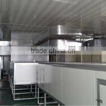 auto fender UV painting spray line/plastic UV painting line/automatic UV spray coating machine